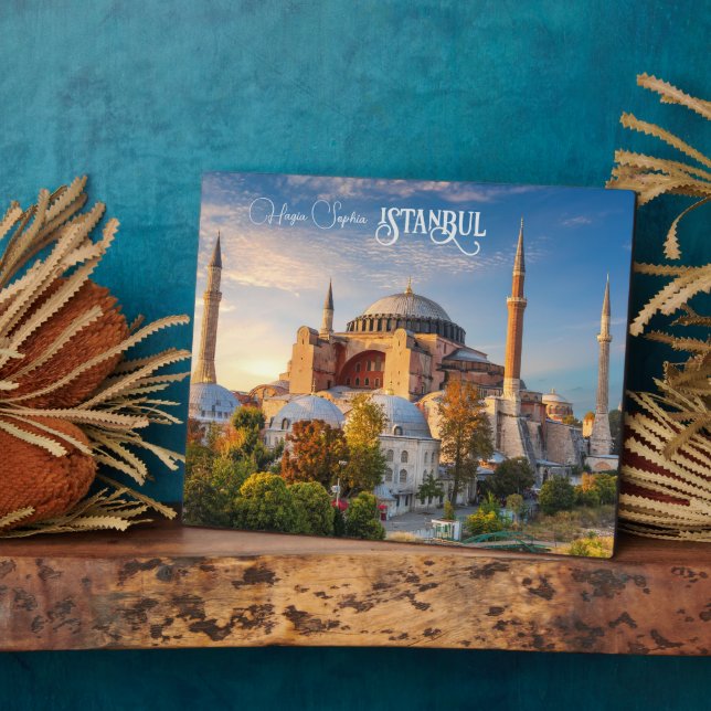 Placa Expositora Texto personalizado Estambul (Lado)