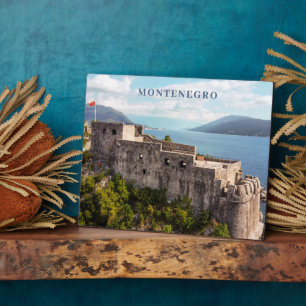 Placa Expositora Texto personalizado Montenegro