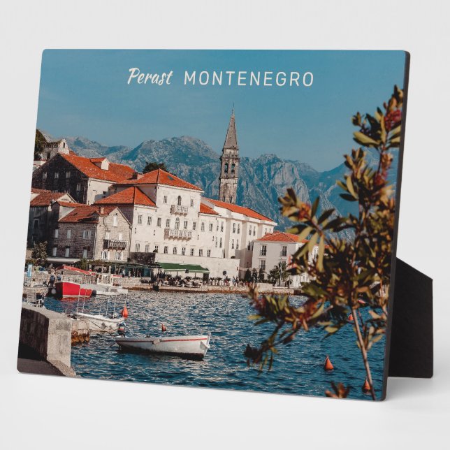 Placa Expositora Texto personalizado Montenegro (Lado)