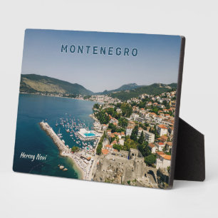 Placa Expositora Texto personalizado Montenegro