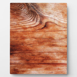 Placa Expositora Textura de grano de madera