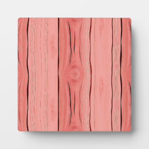Placa Expositora Textura rústica de granja de grano de madera rosa