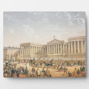 Placa Expositora The British Museum, c.1862 (color litho)