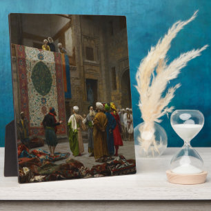 Placa Expositora The Carpet Merchant, c.1887 (aceite sobre lienzo)