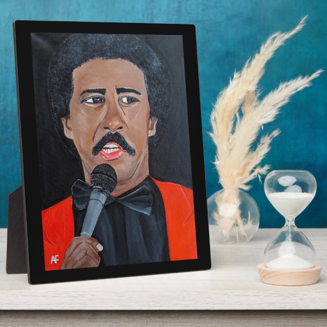 Placa Expositora The Comedian Painting by Alfred Fox (Lado)