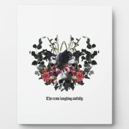 Placa Expositora The Crow Laughing Awfully