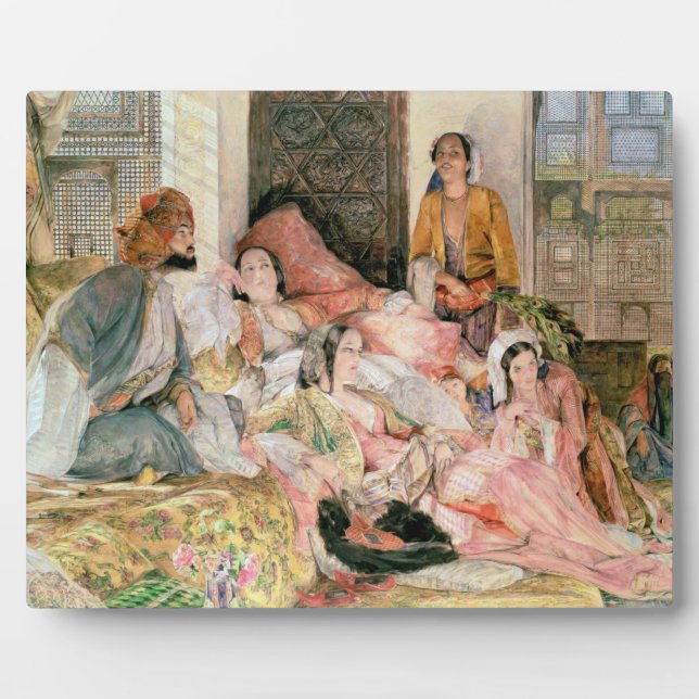 Placa Expositora The Harem, c.1850 (Frente)