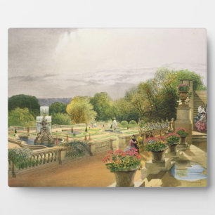 Placa Expositora The Parterre, Harewood House cerca de Leeds, pub b