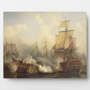 Placa Expositora The Redoutable at Trafalgar, 21 de octubre de 1805