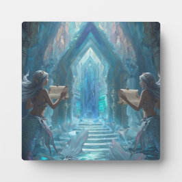 Placa Expositora The Scroll Keepers of the Deep”