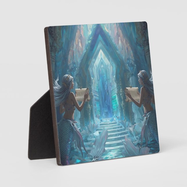 Placa Expositora The Scroll Keepers of the Deep” (Anverso)