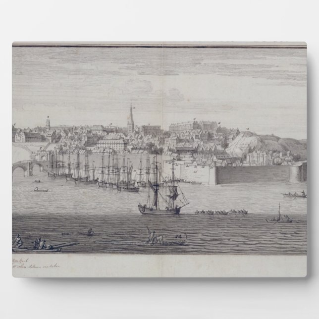 Placa Expositora The South View of Berwick Upon Tweed, c.1743-45 (p (Frente)