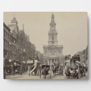Placa Expositora The Strand, c.1880 (sepia photo)