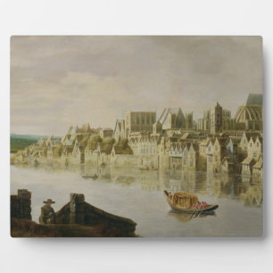 Placa Expositora The Thames at Westminster Stairs, c.1630 (aceite e