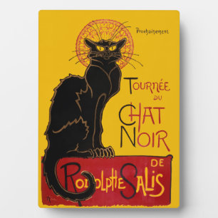 Placa Expositora Theophile Steinlen - Le Chat Noir Vintage