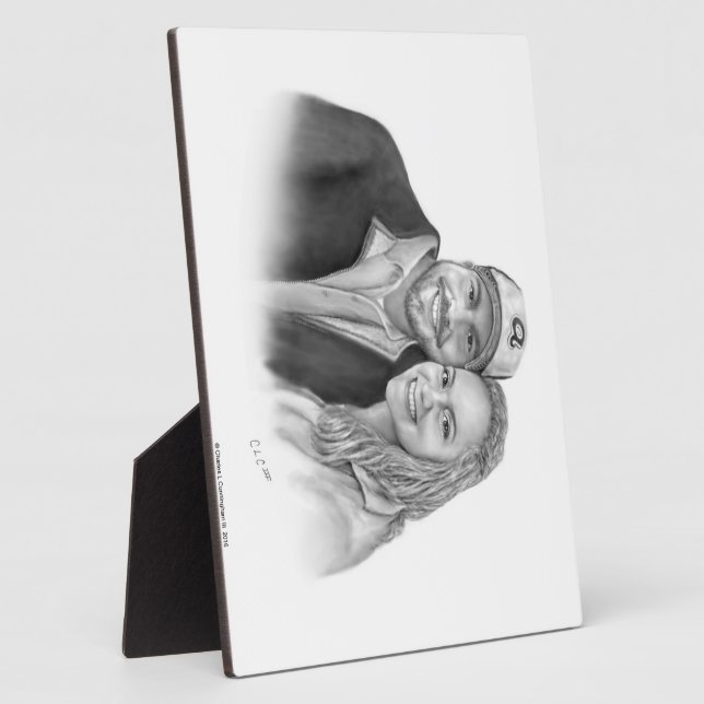 Placa Expositora Thomas y Candice (Lado)