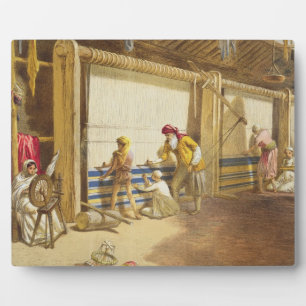 Placa Expositora Thug School of Industry, Jubbulpore, 1863 (chr)
