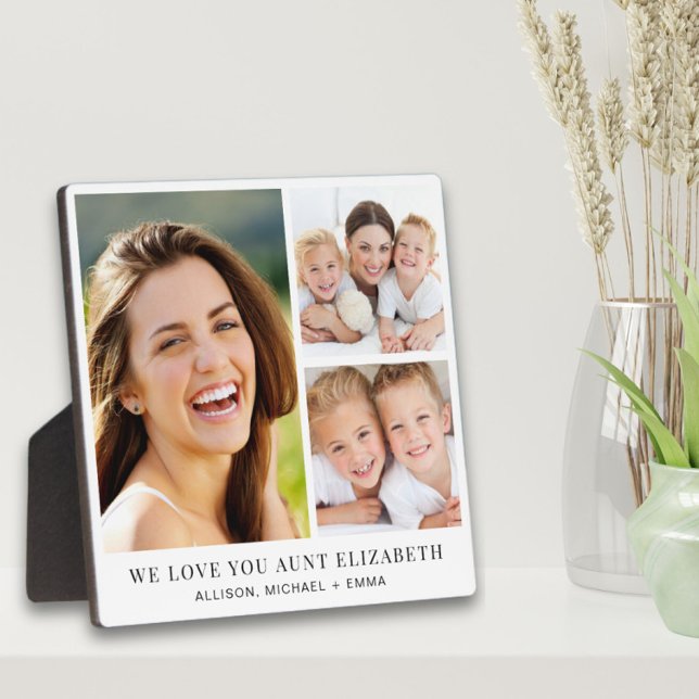 Placa Expositora Tía Amo 3 Collage de fotos (Subido por el creador)