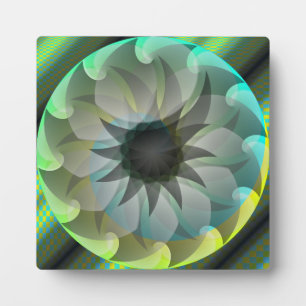 Placa Expositora Tiburón espiral por Kenneth Yoncich