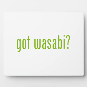 Placa Expositora ¿tiene wasabi?