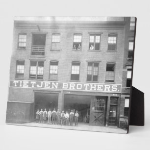 Placa Expositora Tietjen Brothers Dairy Plaque