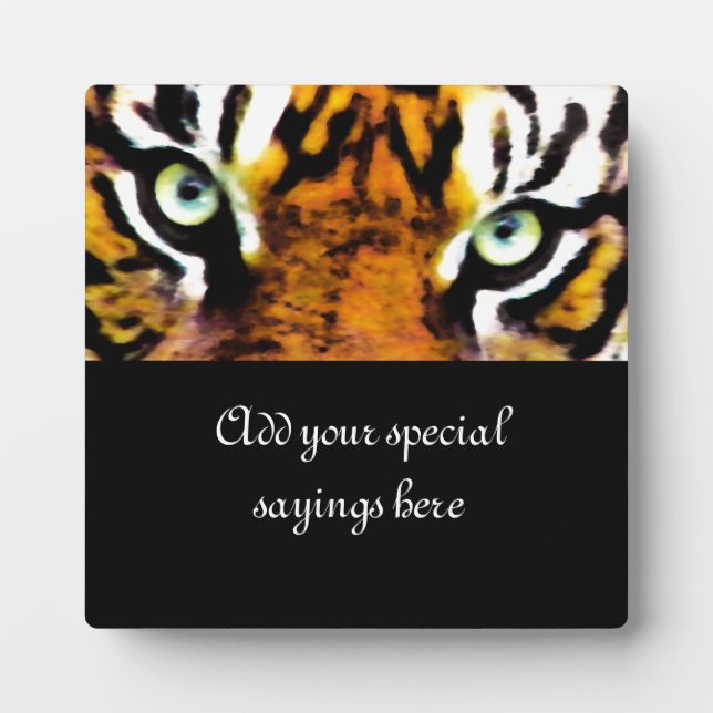 PLACA EXPOSITORA TIGER'S OYE'S_ (Frente)