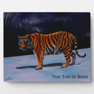 Placa Expositora Tigre de Siberia