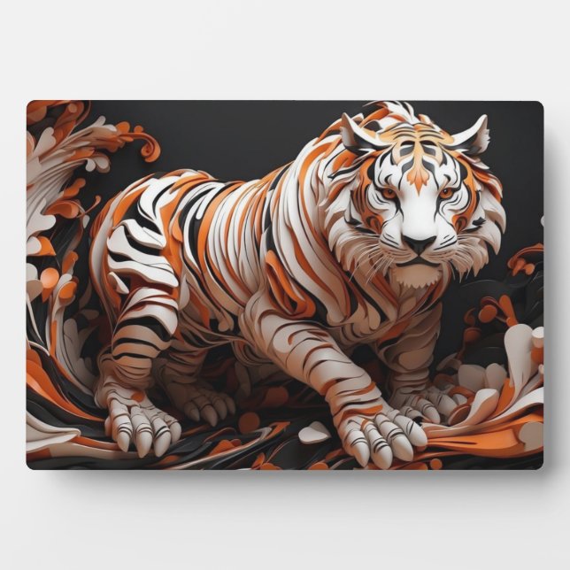 Placa Expositora Tigre Imperial (Frente)