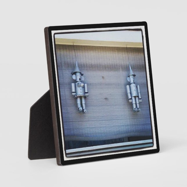 Placa Expositora Tin Man & Tin Woman (Anverso)