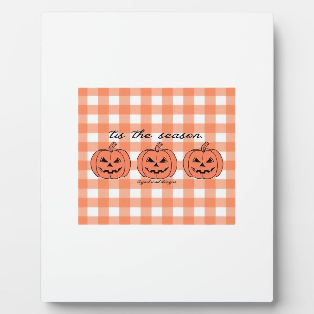 Placa Expositora Tis The Season Classic Funny Design (Frente)