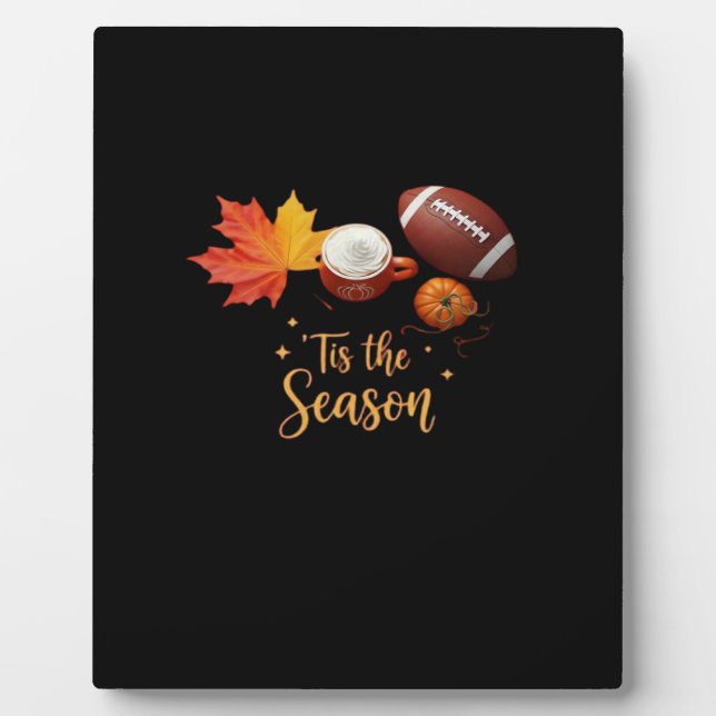 Placa Expositora Tis The Season Halloween Retro Design (Frente)