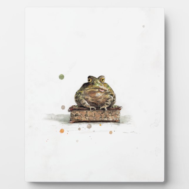 Placa Expositora Toad acuarela (Frente)