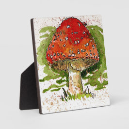 Placa Expositora Toadstool con caballete