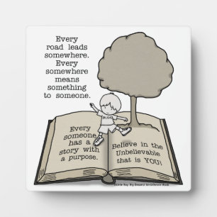 Placa Expositora Todos tienen una historia