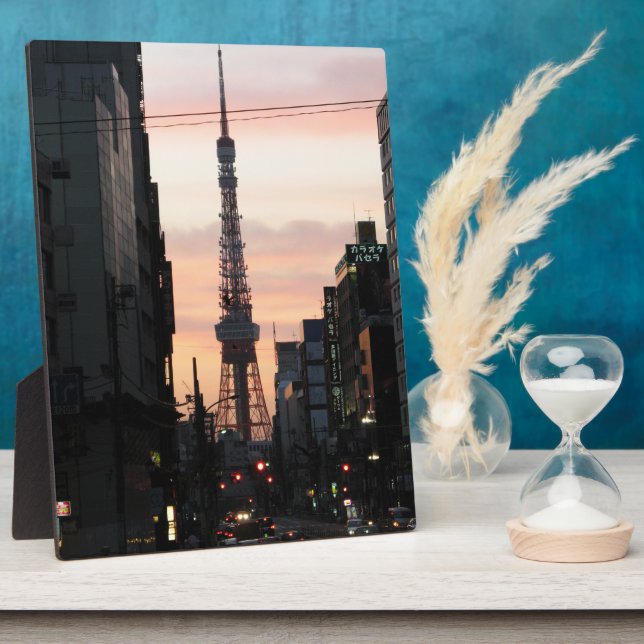 Placa Expositora Tokyo Tower Sunrise 東 京 タ ワ 日 の 出 (Lado)