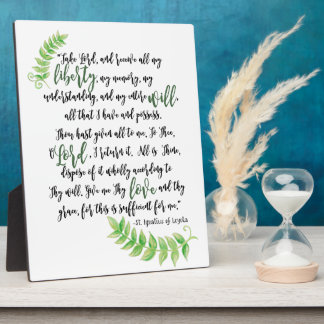 Placa Expositora Tomar el Señor