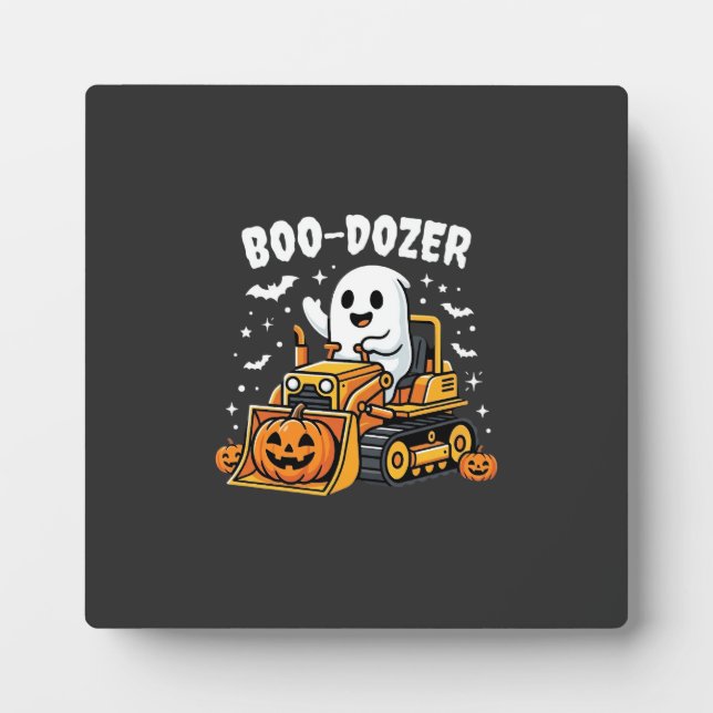 Placa Expositora Toro Dozer Fantasma de Halloween_1 (Frente)