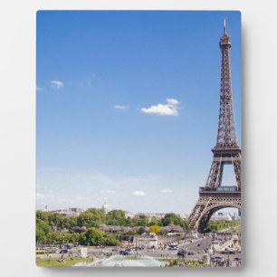 Placa Expositora torre de eiffel