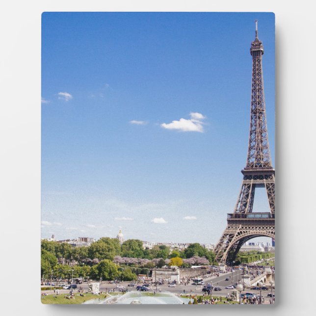 Placa Expositora torre de eiffel (Frente)