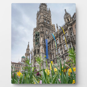 Placa Expositora Torre del Ayuntamiento de Múnich, Alemania