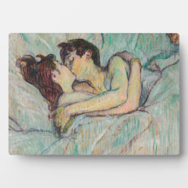 Placa Expositora Toulouse-Lautrec - En La Cama, El Beso