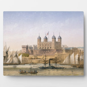 Placa Expositora Tower of London, c.1862 (color litho)