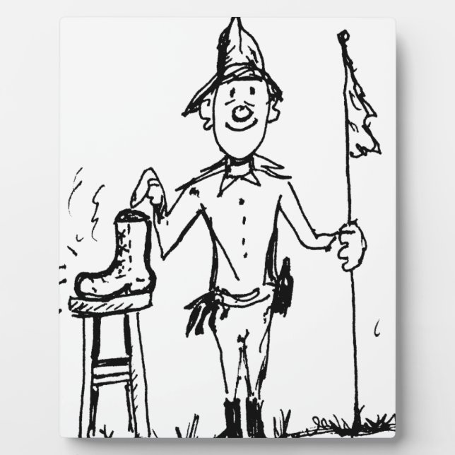 Placa Expositora Tracking Smelly Boot (Frente)