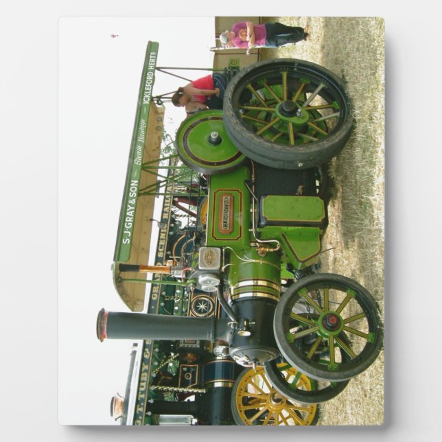 Placa Expositora tractor antiguo (Frente)