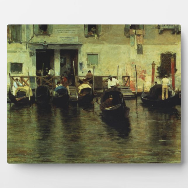 Placa Expositora Traghetto della Maddalena, 1887 (Frente)