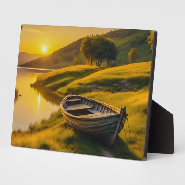 Placa Expositora Tranquil amanecer (Lado)