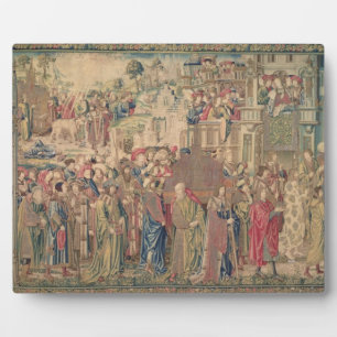 Placa Expositora Transporte del Arca del Pacto, Tapestr