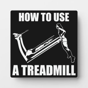 Placa Expositora Treadmill - Novedad divertida para mujeres