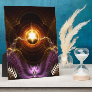 Placa Expositora Treasure Of Night Fractal Art