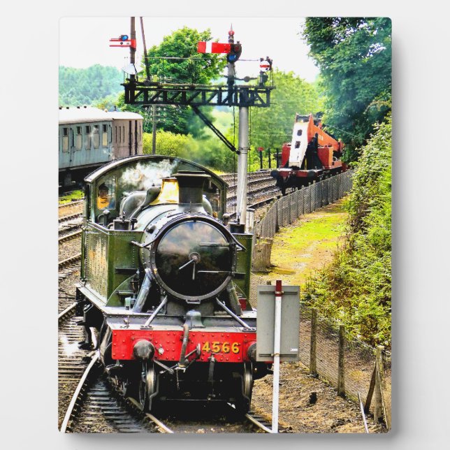 PLACA EXPOSITORA TREN DE VAPOR (Frente)